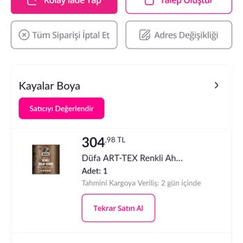 Pazarama 8 Gündür Kargoya Verilmedi