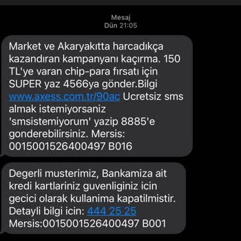 Akbank Kart Blokesi Kaldırılmadı