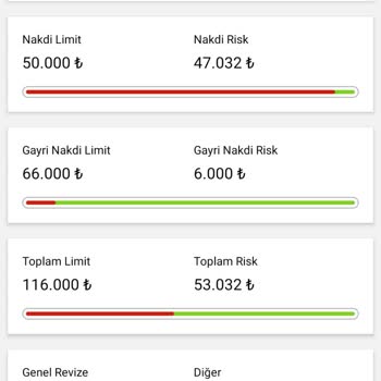 Denizbank Findeks'te Belirtilen Garı Nakdi Çek Karnesi Limitimi Kullanamadım