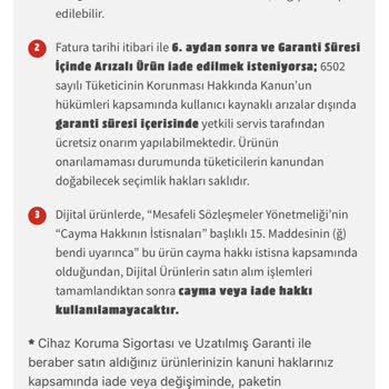 Media Markt Aldığım Ürünü İade Edemiyorum