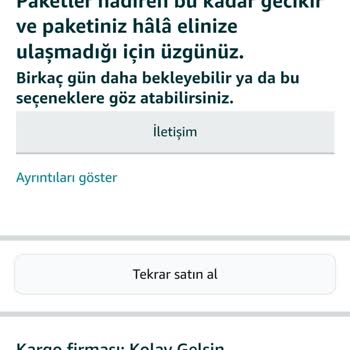 Kolay Gelsin Teslim Edilmediği Halde Teslim Edildi Gözüken Kolay Gelsin Kargosu