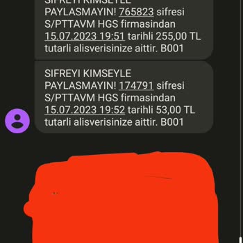 PttAVM HGS Bakiye Yükleme Etikete Yansımıyor