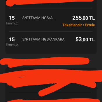 PttAVM HGS Bakiye Yükleme Etikete Yansımıyor