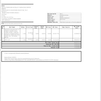 Sıfır Araç Teslimat Gecikme 1 Ay Fatura Kesim Sonrası Renault Taliant