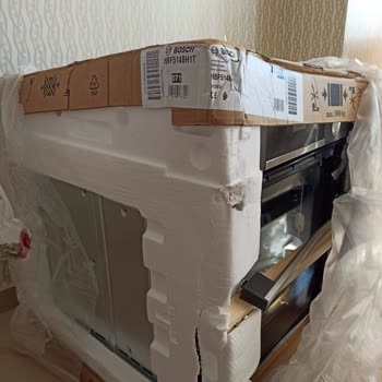 Bosch Ankastre Set Fırını Kırık Geldi