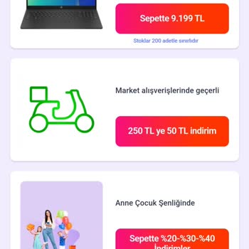 Hepsiburada Market Yanıltıcı Reklam Paylaşımı