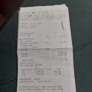 Nike Defolu Ürün Satışı