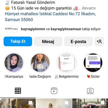 Kayrabutiikk (Instagram) Gerçek Olmayan Ürün Ticareti