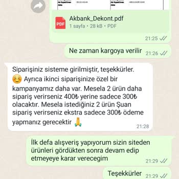 Katalog Moda Ödeme Yaptım Cevap Ürün Yok