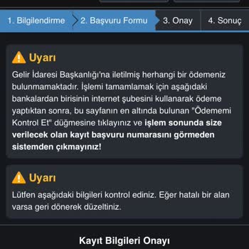 BTK (Bilgi Teknolojileri ve İletişim Kurumu) IMEI Kayıt İçin Ödeme Hatası Ve 120'ye Ulaşılamıyor