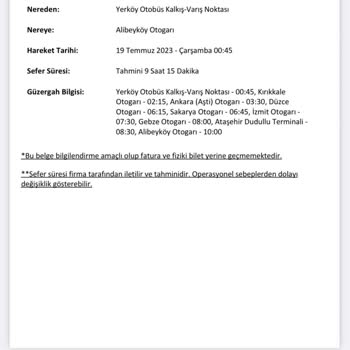 Öz Sivas Huzur Turizm Otobüs Beni Almadan Gitti!