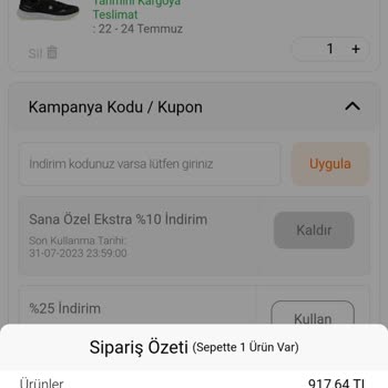 FLO Ayakkabı FLO Ekstra Yüzde10 İndirim Aldatmacası