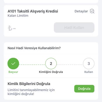 Hadi TOM Pay Hadi Veresiye Limiti