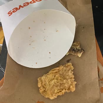 Popeyes Siparişim Eksik ve Kıl Çıktı