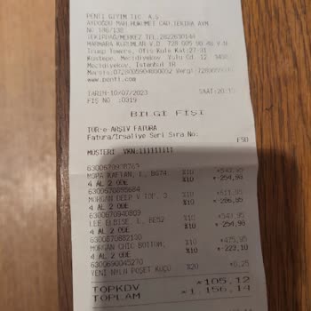 Penti Kusurlu Ürünü İade Almıyor