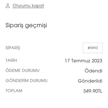 Sevgilimehediyem.com Ürünü Yok Ücret İadesini Talep Ediyorum