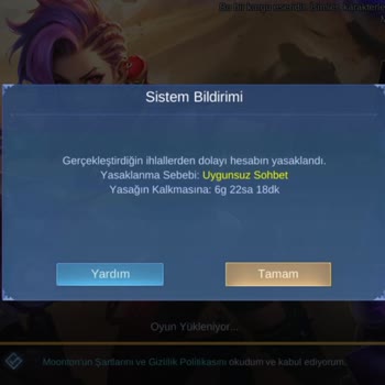 Mobile Legends Oyuna Devamlı Ödeme Yapmamıza Rağmen Oyunda Sürekli Ceza Yiyoruz