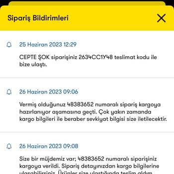 Şok Marketler Teslim Edilemeyen Ürün