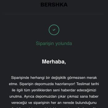 Bershka'nın 1 Aydır Yollamadığı Siparişi Kafasına Göre İptal Etmesi
