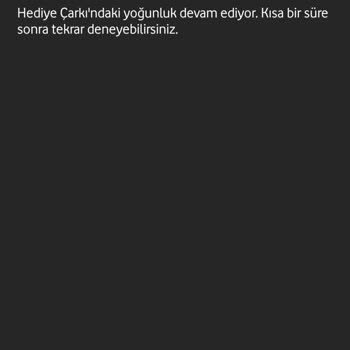 Vodafone Hediye Çarkı Çeviremiyorum