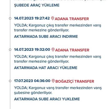 Aras Kargo Şubede Bekletme Ve İlgisizlik