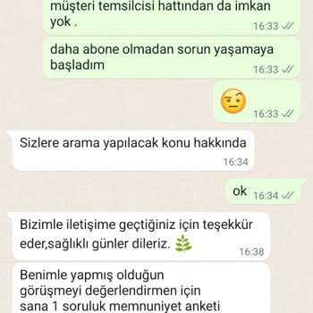 Millenicom Abonelik Başvurumun İptali