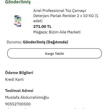 Epttavm Kargo Gelmedi Satıcı Sayfası Silindi
