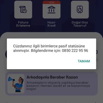 VakıfBank Kredi Kartı Kısıtlama