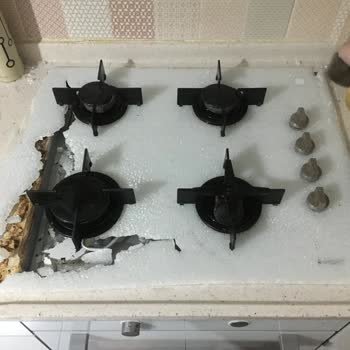 Arçelik Cam Ocakta Patlama Oldu