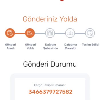 Aras Kargo Kuşadası Ürünüm Yok