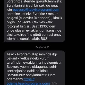 Teşvik Programı PTT Personeli İş Başvurusu Şikayeti