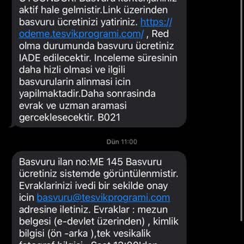 Teşvik Programı PTT Personeli İş Başvurusu Şikayeti