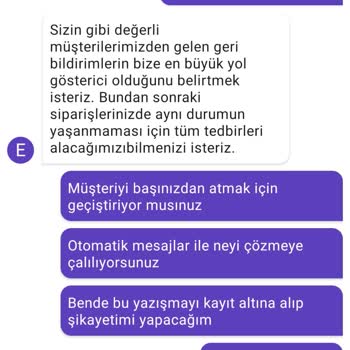 Getir Yemek Müşteri Şikayetlerini Dikkate Almıyor