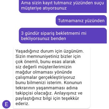 Getir Yemek Müşteri Şikayetlerini Dikkate Almıyor