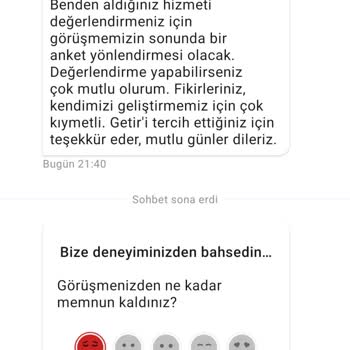 Getir Yemek Müşteri Şikayetlerini Dikkate Almıyor