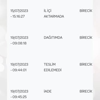 PTT Kargo Kimliğimi Eve Getirmeyip, Nüfus Müdürlüğüne Bıraktı