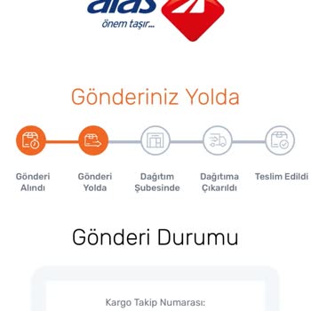 Aras Kargo Kargom Aynı Yerde Duruyor
