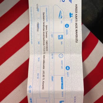 YHT (Yüksek Hızlı Tren) Tren Bileti İptali