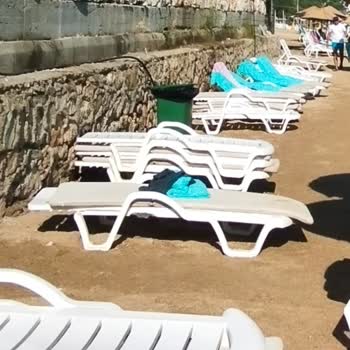 Duja Hotels Duja Otel Çalışanlar Ve Şezlong