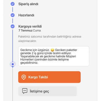 Sendeo Kargo Ortada Yok