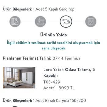 Vivense Ürünlerim Zamanında Teslim Edilmedi.