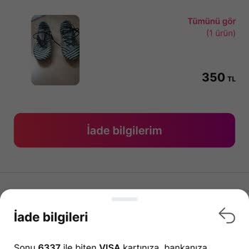 Gardrops Eksik Para İadesi