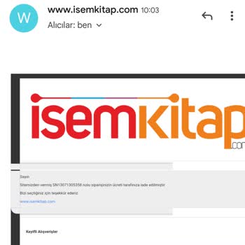 İsem Kitap Ücret İadesi Yapılmadı Ve Mağdur Edildim