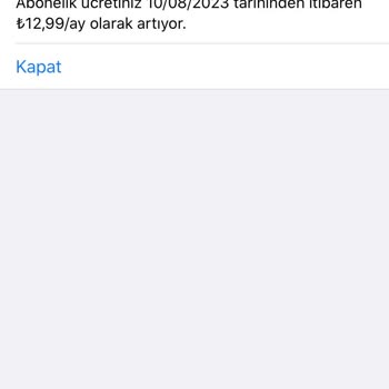 iPhone İcloud Saklama Alanı Fiyat Artışı