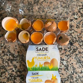 Sade Organik Ürünler Sade Organik Firmasının Çürük Yumurta Satması