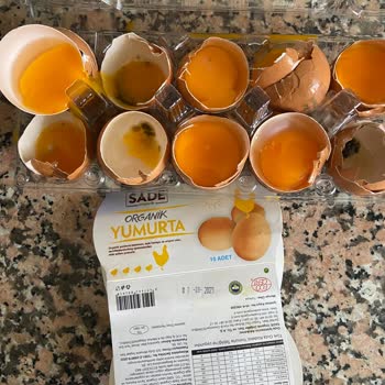 Sade Organik Ürünler Sade Organik Firmasının Çürük Yumurta Satması