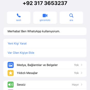 WhatsApp Yurt Dışı Arama Rahatsızlık