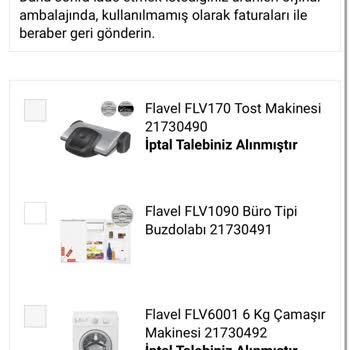 A101 Para İademi Yapmıyor