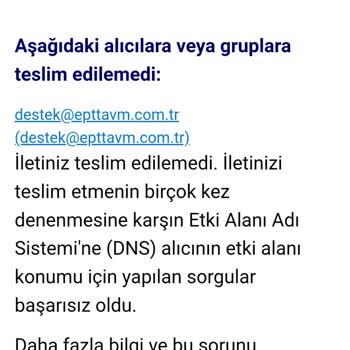 Epttavm Sipariş İptali Sorunu