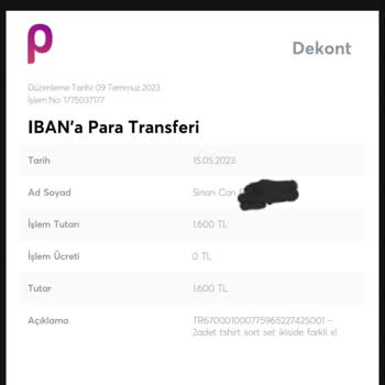 Hazeinfear.com Ürün Yollamıyor